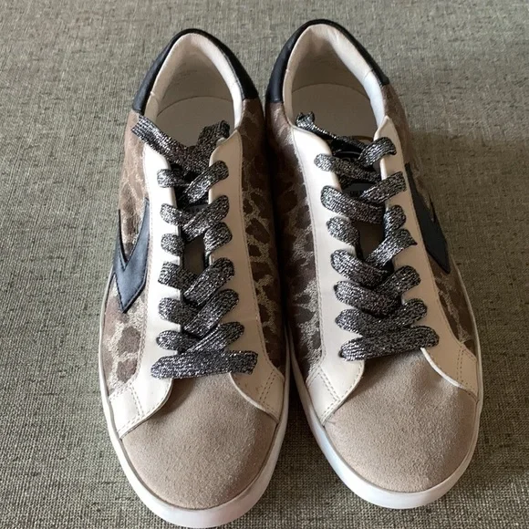 Sam Edelman Multi Color Animal Print Sneakers. Size 7.​​​​​​​​​​​​​​ - Picture 2 of 11
